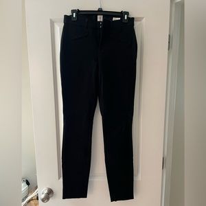 Gap signature skinny ankle pant in black